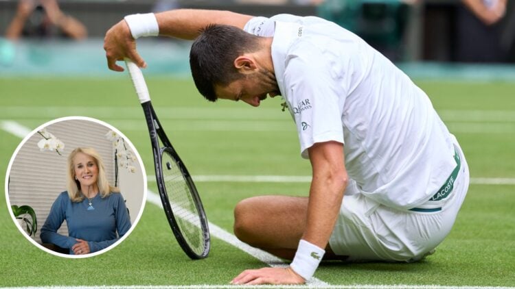 Tracy Austin Novak Djokovic would never admit to having an injury on court