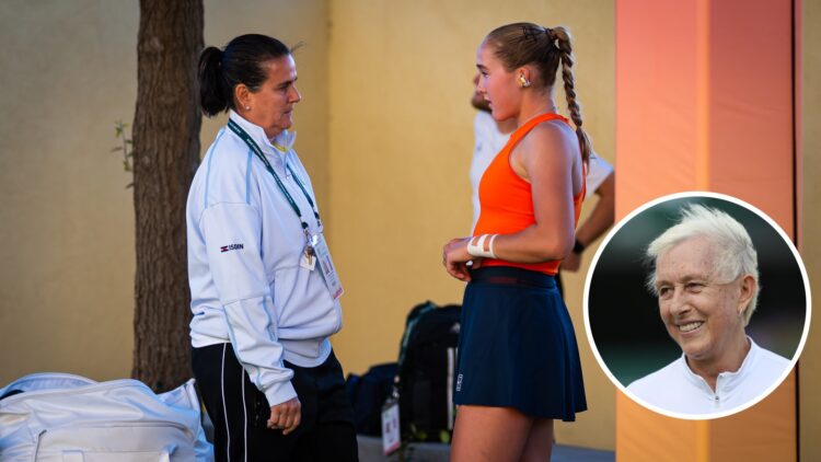 Martina Navratilova likes the Mirra Andreeva and Conchita Martinez coaching partnerhsip