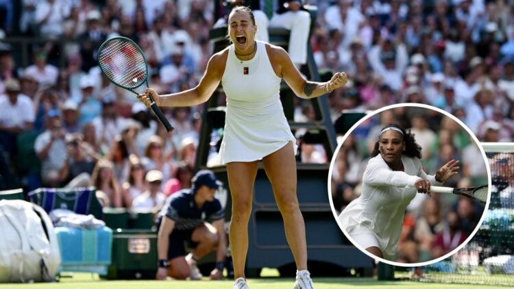 Aryna Sabalenka Serena Williams bespoke featured image