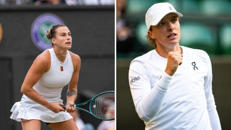 Aryna Sabalenka and Iga Swiatek are told they have a similarity