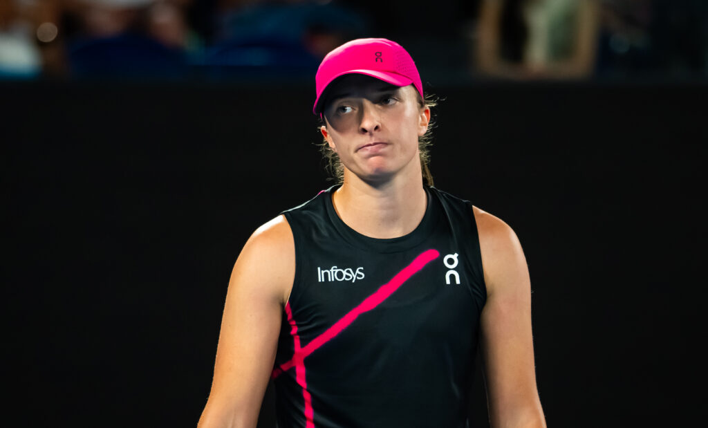 Iga Swiatek at the 2024 Australian Open