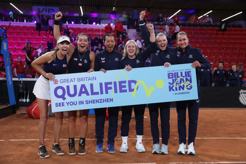 Great Britain v Netherlands - Billie Jean King Cup Qualifier