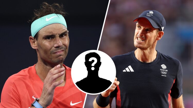 Rafael Nadal at the Brisbane International and Andy Murray at the 2024 Olympics