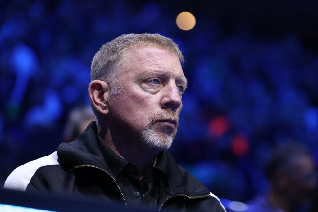 Boris Becker, German former tennis player and coach of