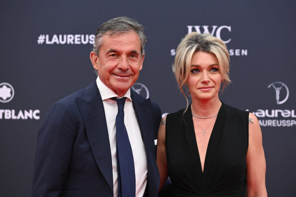 Emilio Sanchez Vicario attends the red carpet at the 2024 Laureus World Sport Awards Madrid at Palacio De Cibeles on April 22, 2024 in Madrid, Spain.