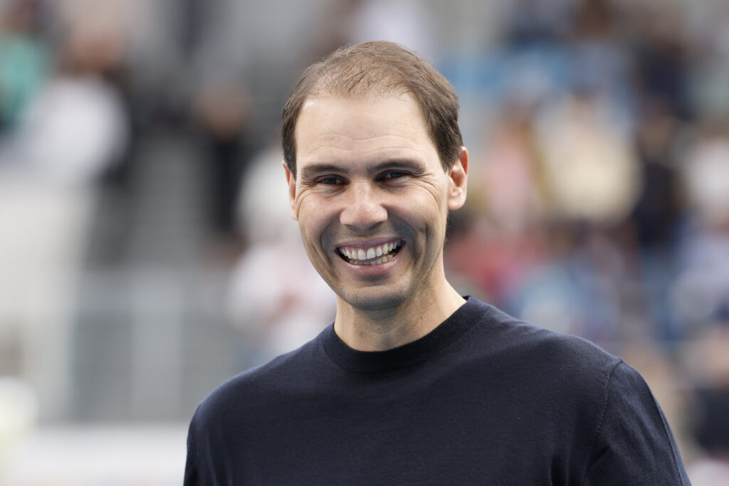 Former tennis player Rafael Nadal attends the Kia Night of Legends during day 15 of the 2026 Australian Open at Melbourne Park on February 01, 2026 in Melbourne, Australia.
