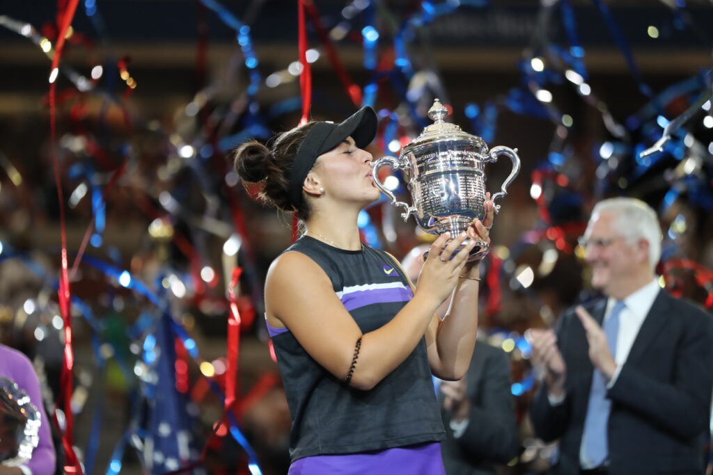 Bianca Andreescu wins the US Open in 2019