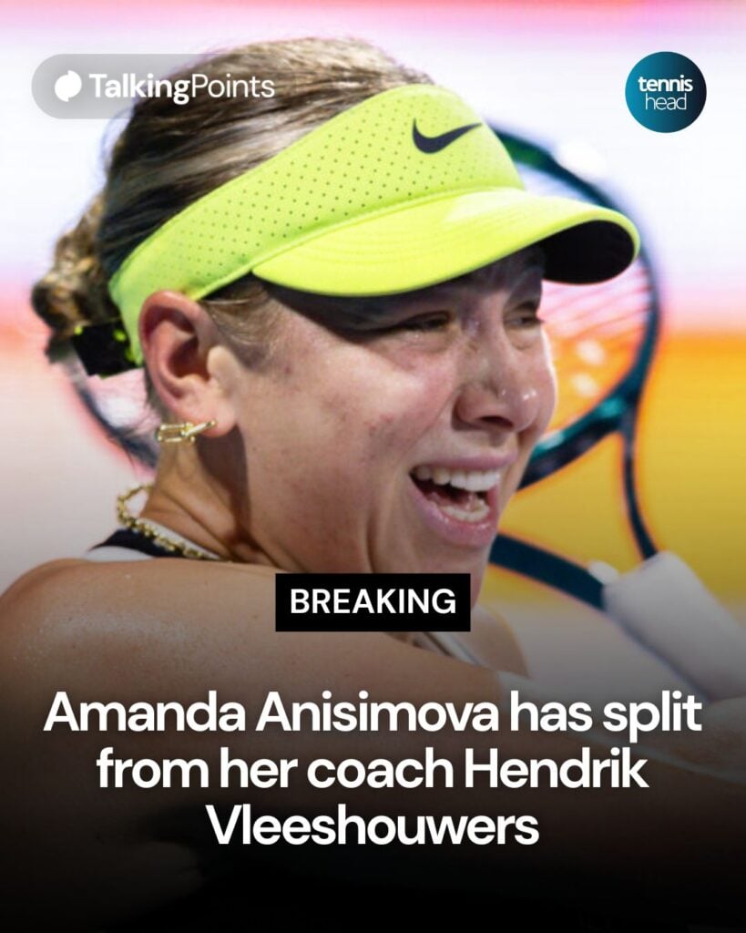 Amanda Anisimova breaking graphic