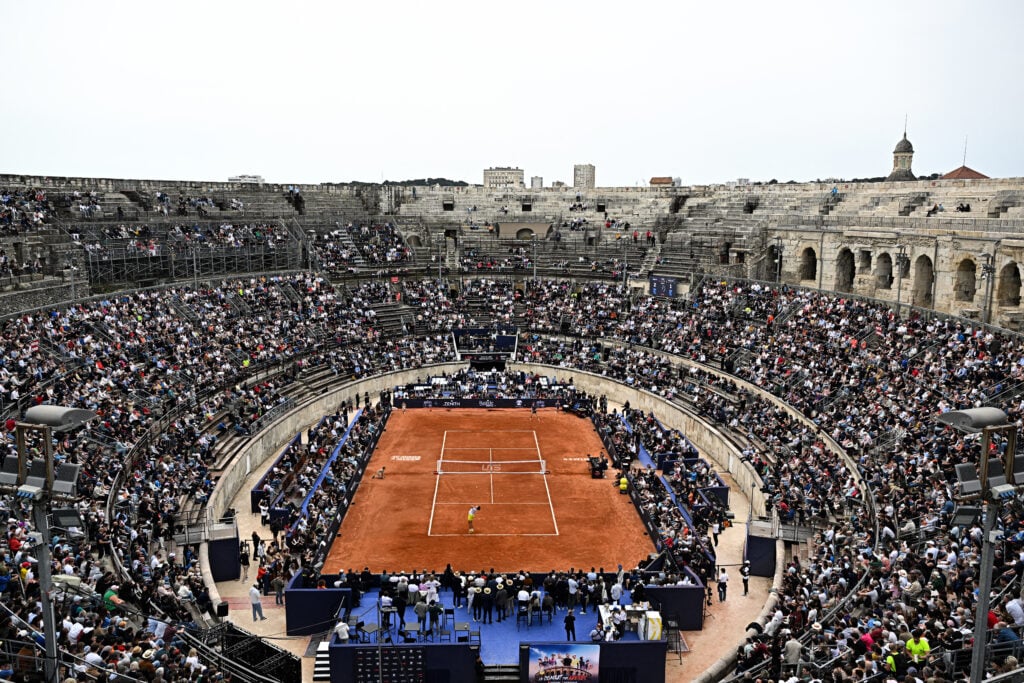 UTS Nimes stadium pictured in 2025
