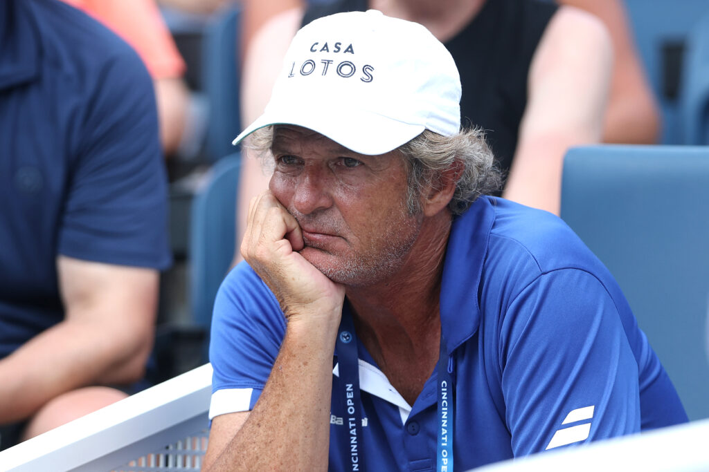 Francisco Roig pictured at the 2025 Cincinnati Open