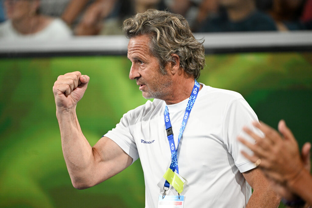 Francisco Roig pictured at the 2026 Australian Open