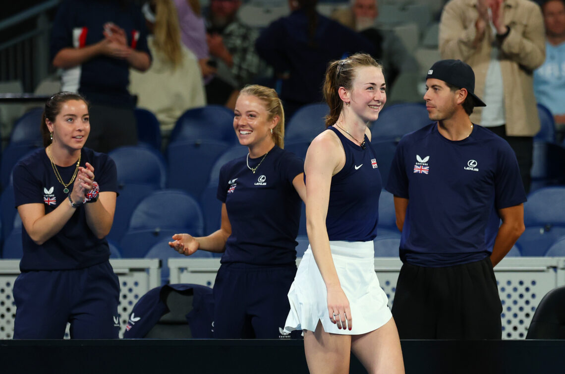Photo by Daniel Pockett/Getty Images for Billie Jean King Cup