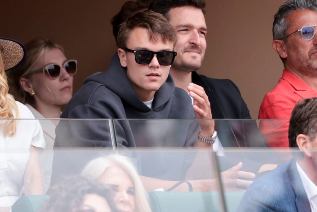 Holger Rune watches the 2026 Monte Carlo Masters final