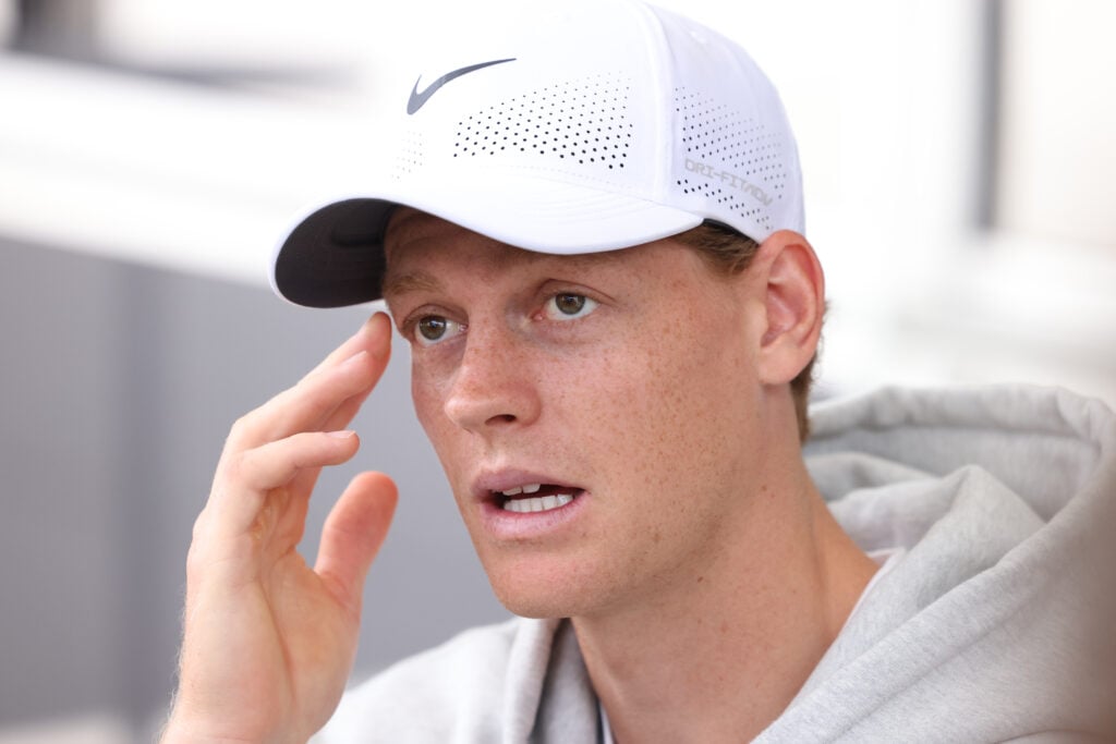 Jannik Sinner speaks to the media ahead of the 2026 Madrid Open