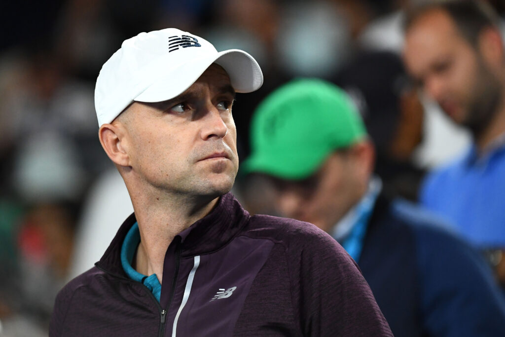 Ivan Ljubicic pictured at the 2018 Australian Open