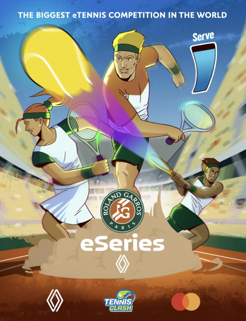 Roland Garros eSeries poster