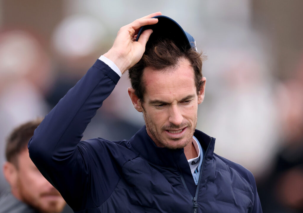 Andy Murray pictured in 2025