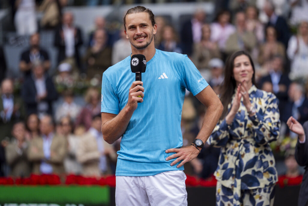 Alexander Zverev speaks after losing the 2026 Madrid Open final