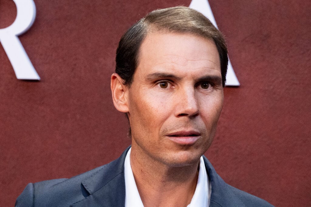 Rafael Nadal attends the premiere of his Netflix documentary
