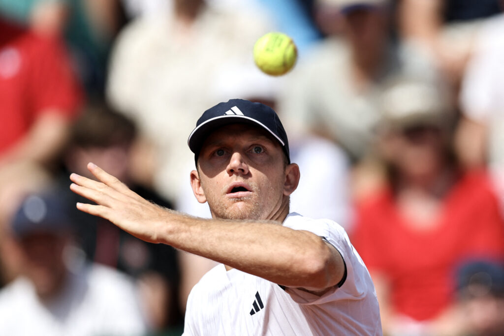 Alejandro Davidovich Fokina pictured during the 2026 French Open