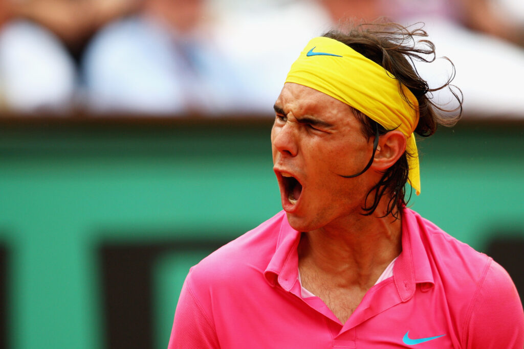 Rafael Nadal at the 2009 French Open