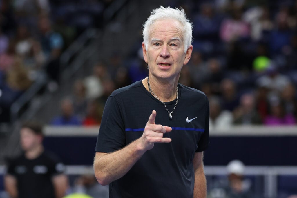 John McEnroe points