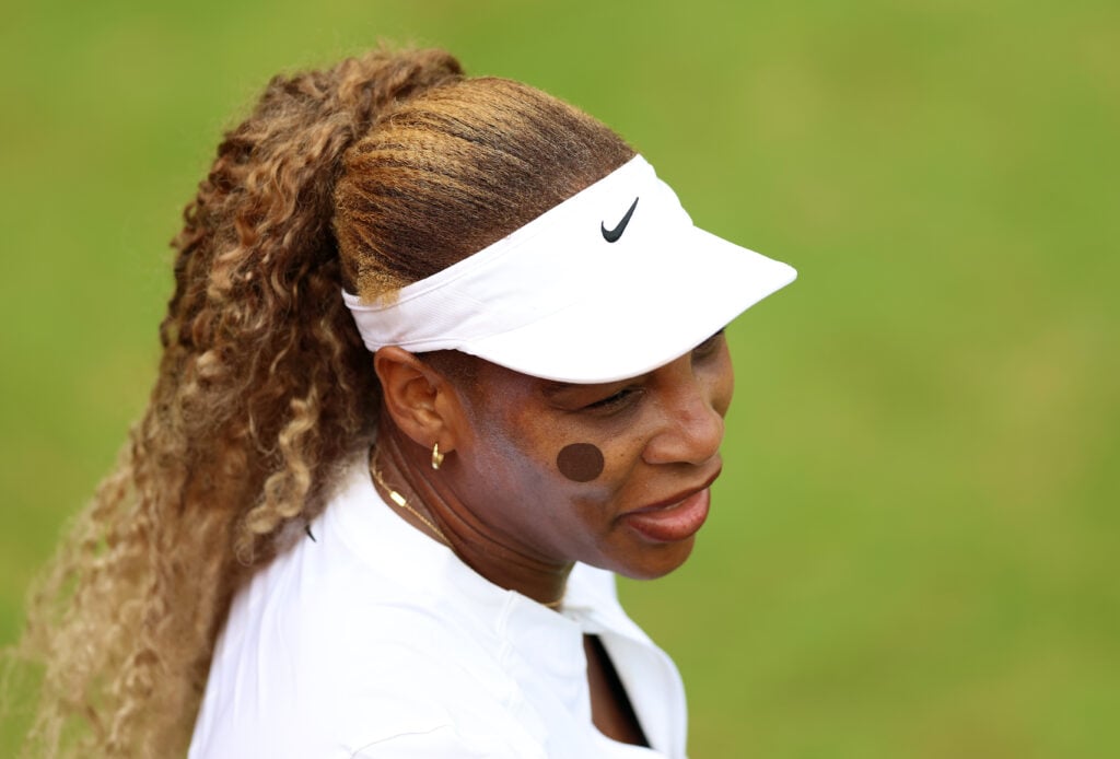 Serena Williams pictured during the 2026 Queen's Club Championships.