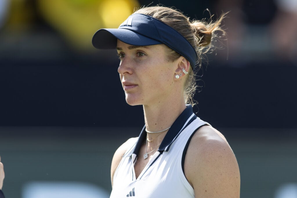Elina Svitolina pictured at the 2026 Berlin Open.