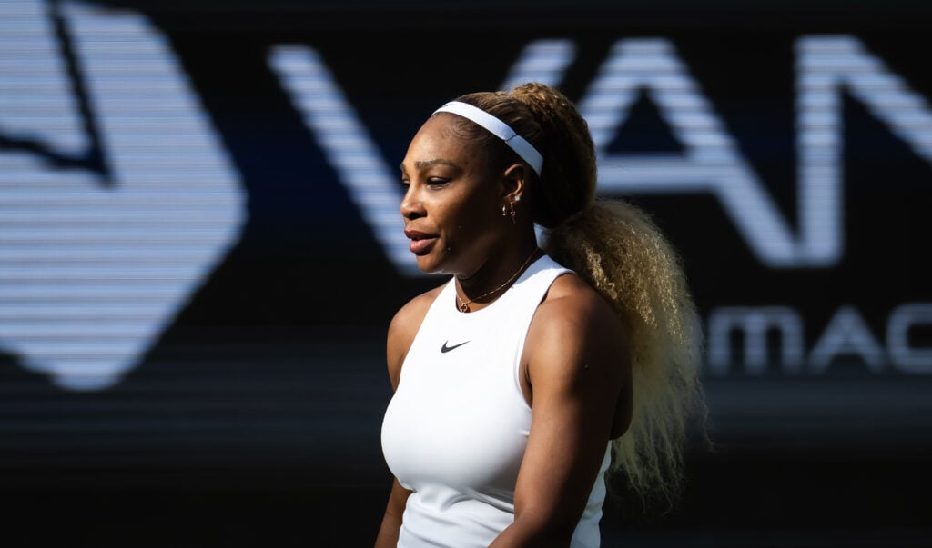 Serena Williams pictured during the Berlin Open.