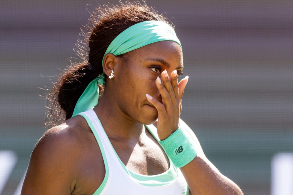 Coco Gauff pictured during the 2026 Berlin Open.