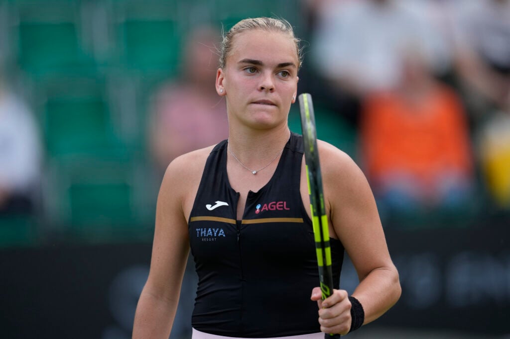 Sara Bejlek pictured at the 2026 Nottingham Open.
